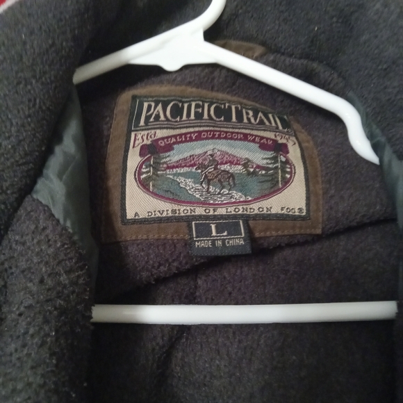 Pacific Trail Large Brown 1 Men's Thick Heavy Coat - Picture 2 of 4